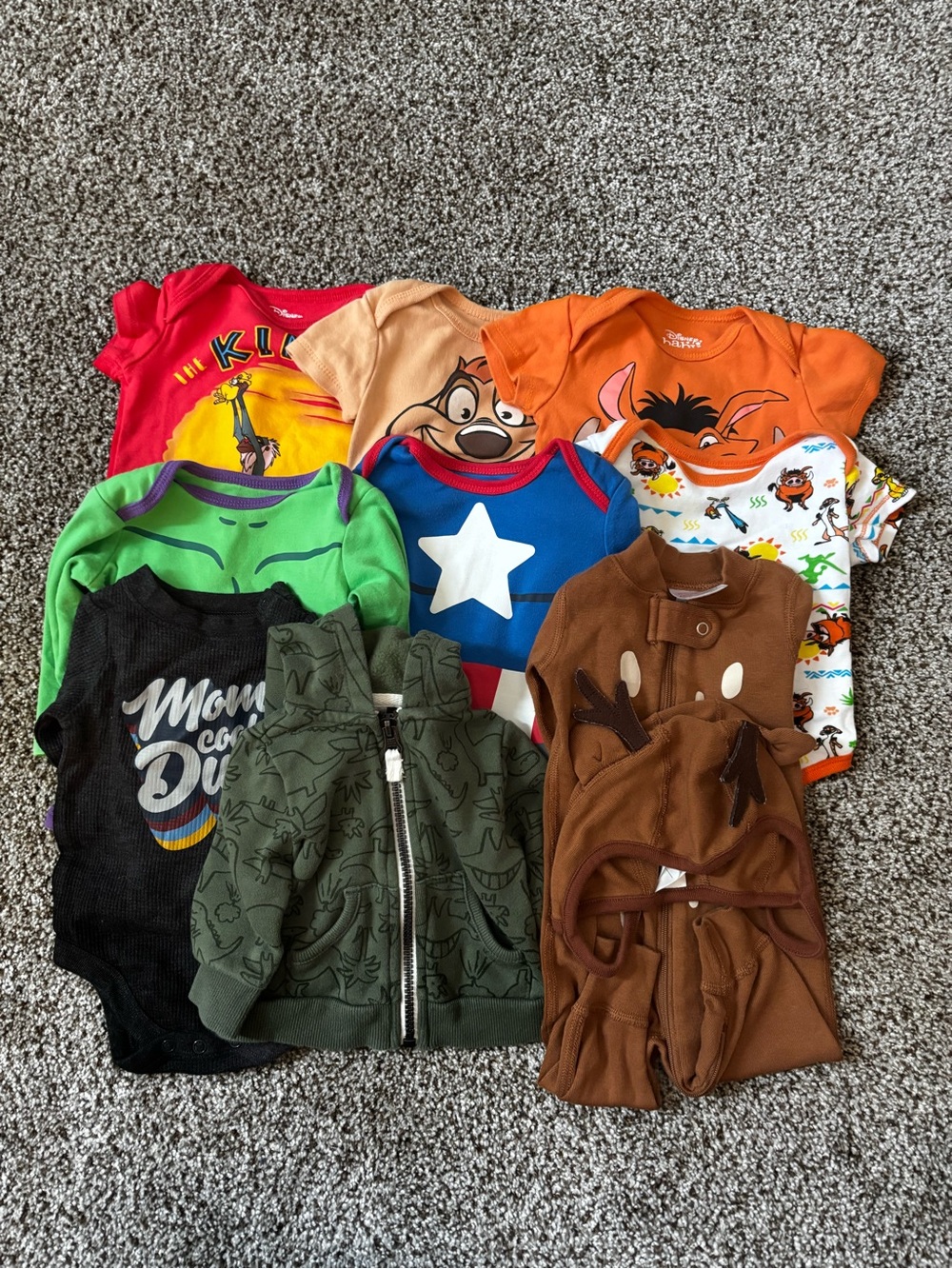 0-3 month onesies